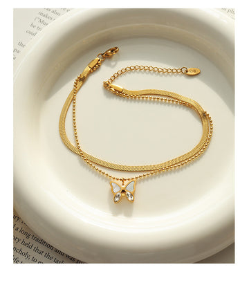 butterfly dream anklet