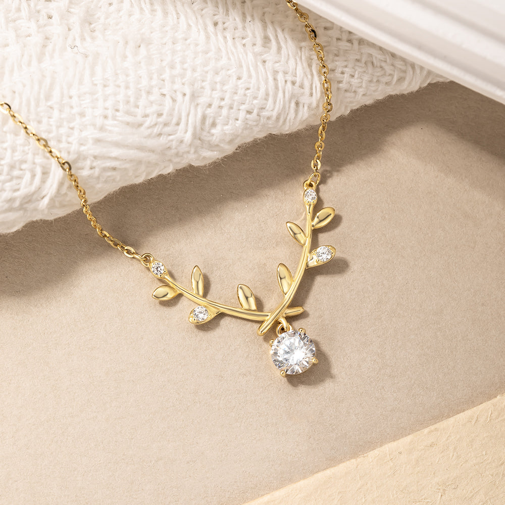 nature’s grace silver pendant
